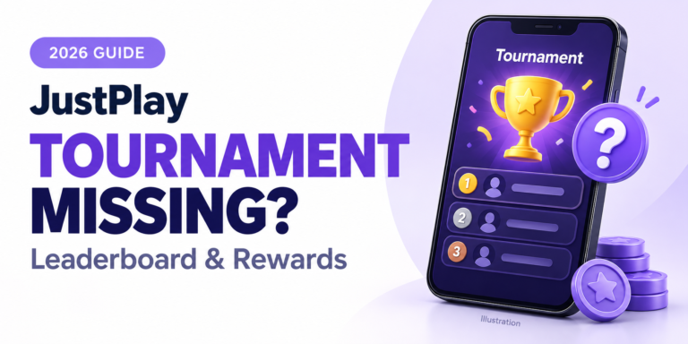 JustPlay Tournament Disappeared? What to Do in 2026