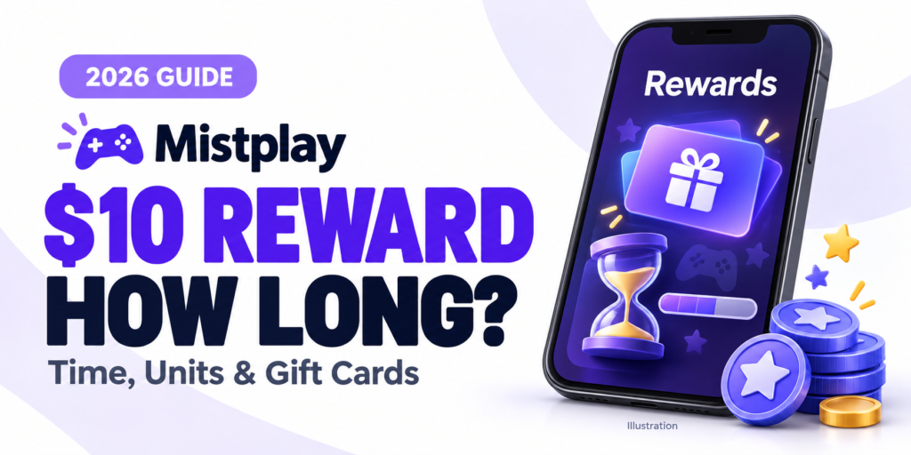 How Long Does It Take to Earn $10 on Mistplay? 2026 Guide